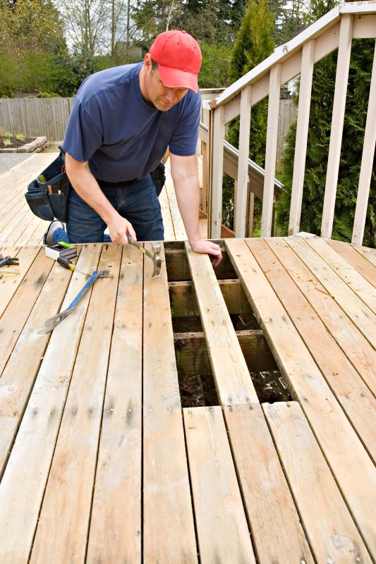 Deck Steps Replacement in Redmond, WA