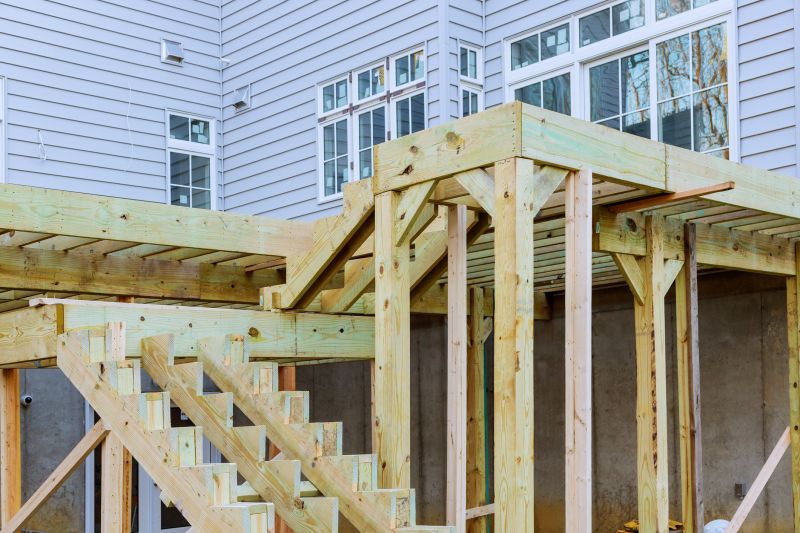 Pine Deck Installation in Worcester, MA