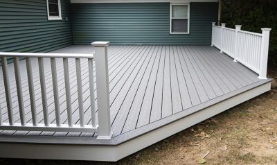 Redwood Deck Installation in Redmond, WA