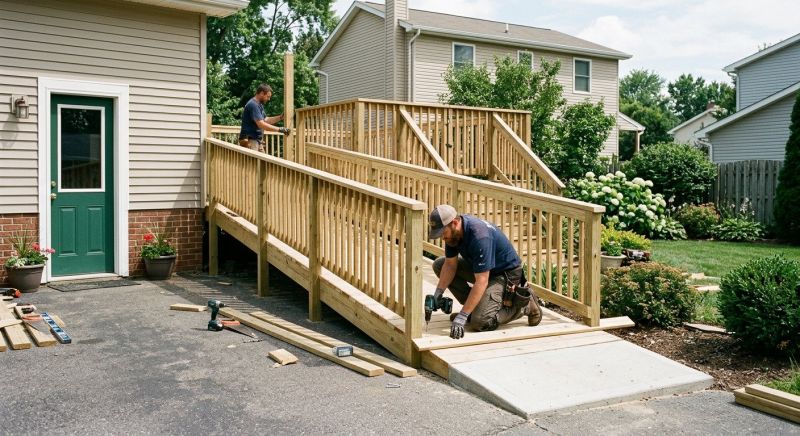 Wheelchair Ramp Construction in Wilmington, NC