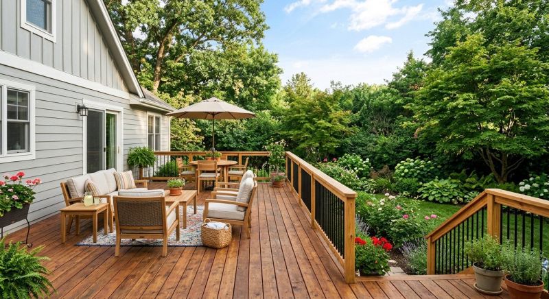 Wooden Patio Installation in Seattle, WA